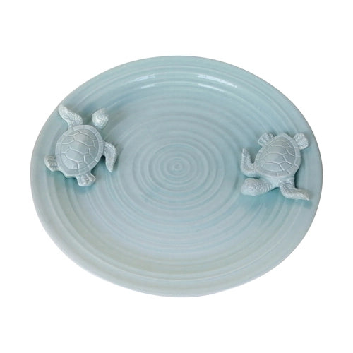 Decorative Aqua Turtle Plate
