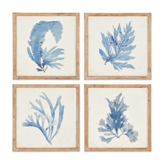 Coral Watercolor Prints 24x24
