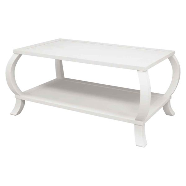 White Cocktail Table