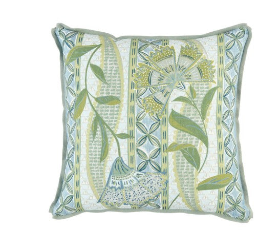 Pair of Domino Thyme with Linen Eggshell Butterfly Flange