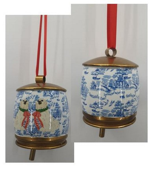 Chinoiserie Bell Ornaments
