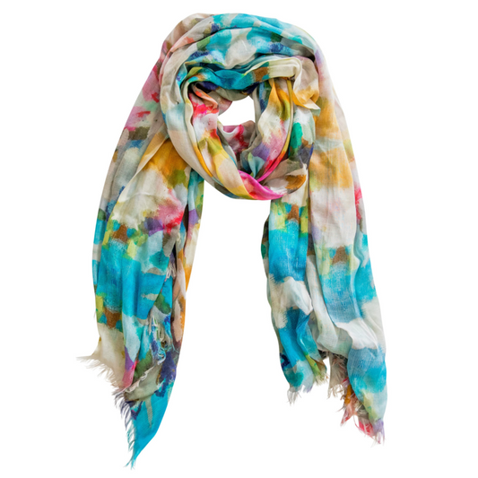 Indigo Girl Blue Wrap Scarf