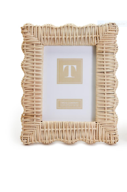 Wicker Weave 5 x 7 Photo Frame