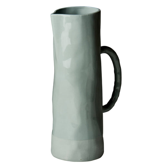 Carmel Blue Grey Skinny Pitcher