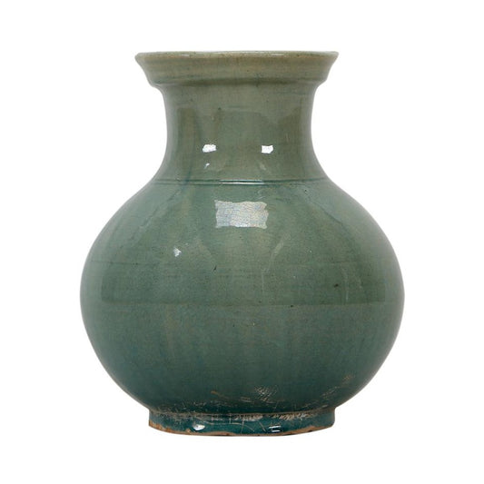 Vintage Style Green Vase