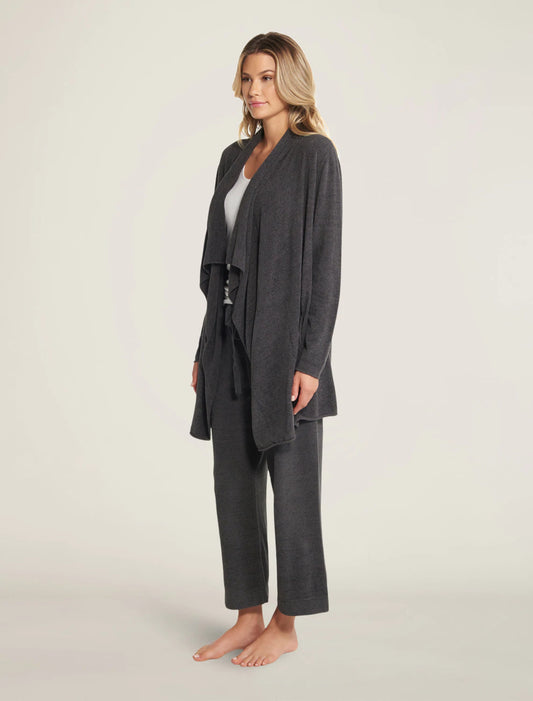 Cozychic Ultra Lite Hi/Lo Cardigan Carbon