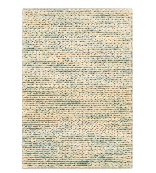 Avril Sky Woven Jute Rug 2x3