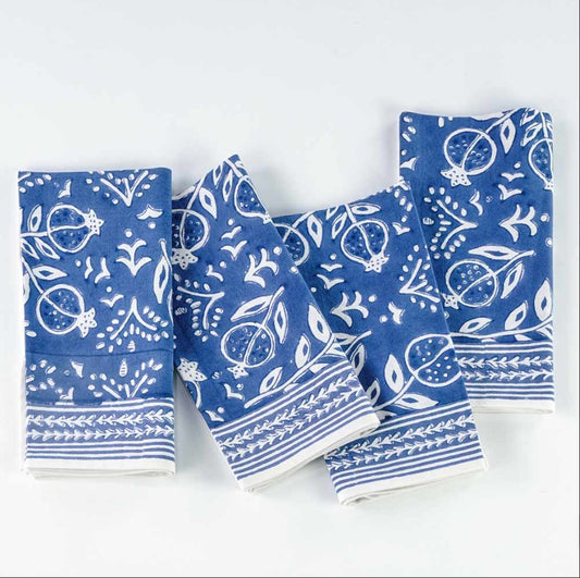 Blue Napkins set of 4