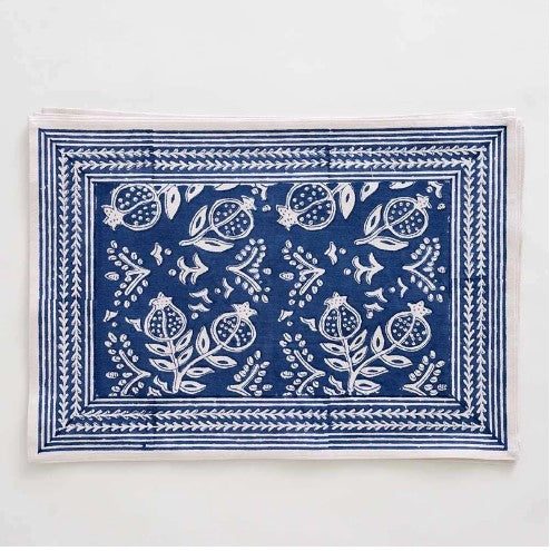 Blue Placemat set of 4