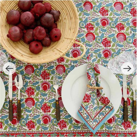Bohemian Floral Tablecloth 60x120