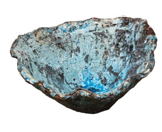 Handmade Italian Blue Blue Bowl