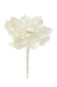 White long stemmed Botanical #334