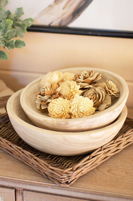 Hand Carved Wooden Bowls