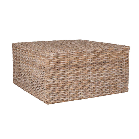 Wicker Square Coffee table 18 x 18 x 36