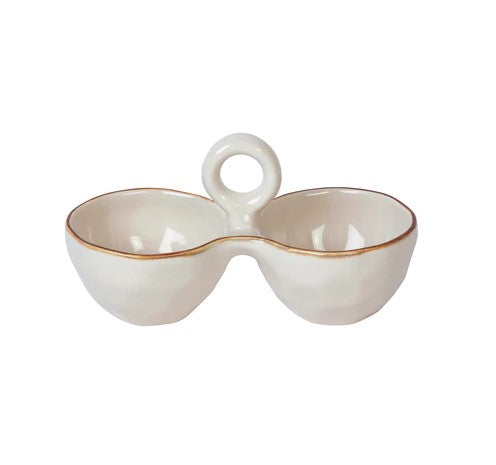 Salt and Pepper Cellar Ivory