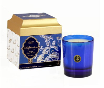 Bleu Et Blanc Delphinium Boxed Candle