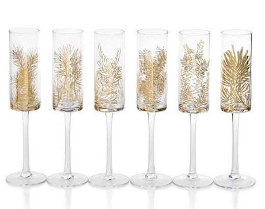 Golden Fir Celebration Flutes