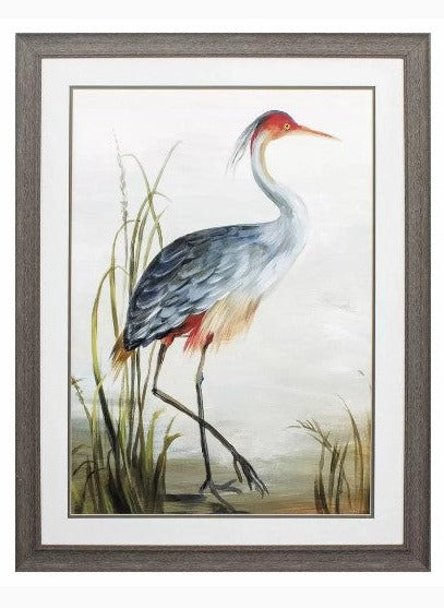 Gray Heron 36 x 27