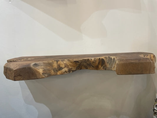 23.6 " x 9.8 Live Edge Shelf