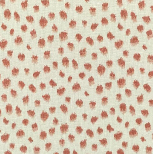 Custom 22 x 22 Toss Pillow Rust Scattered Dot