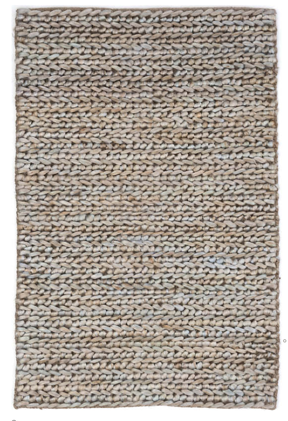 Jute Woven Seaglass Rug 2x3