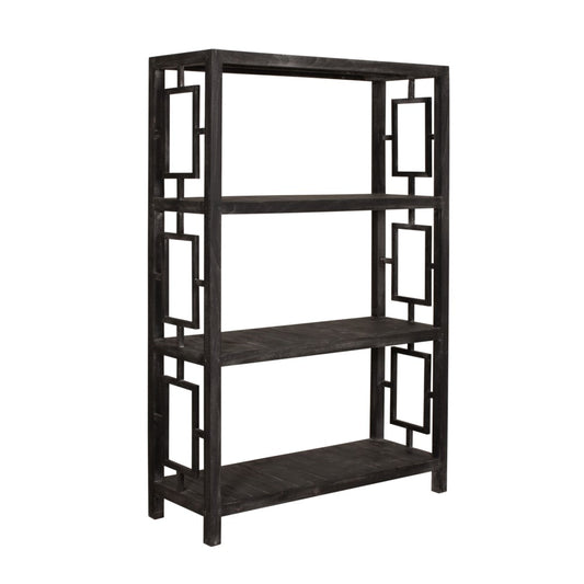 Tall Black Shelf unit