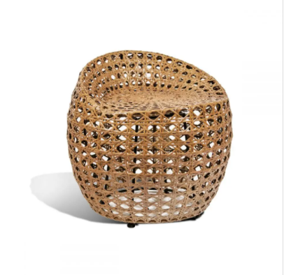 Rattan Swivel Stool