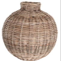 Medium Wicker Vase