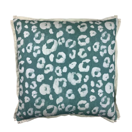 Pair of Miss Kitty Rain 22 x 22 Toss Pillow