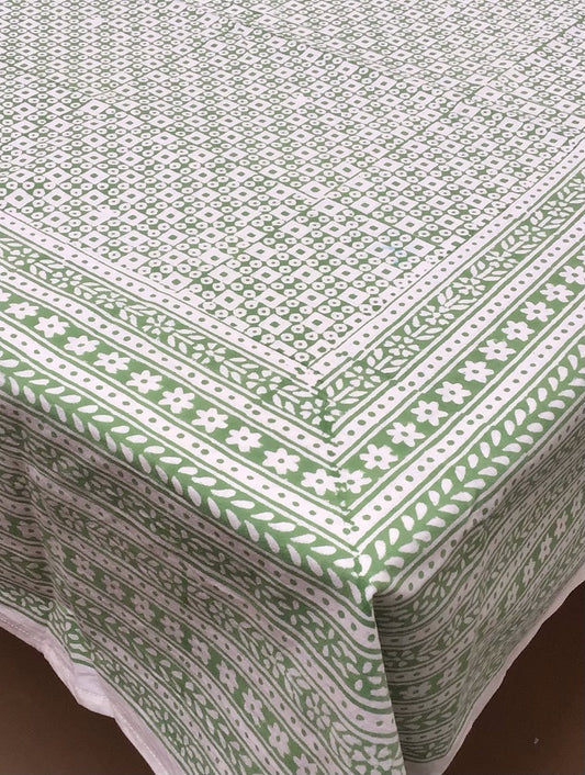 Nona Green Set of 6 Block Napkins