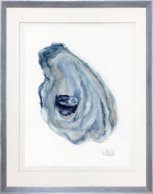 Oyster in Grey II 18 x 22