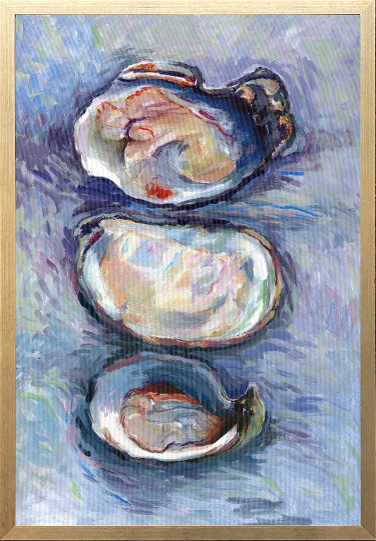 Oysters on the Half Shell 22x32