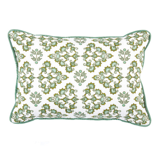 Orissa Moss Lumbar Pillow 13 x 19