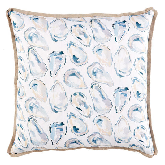 Pair of Oyster 22x22 Pillows