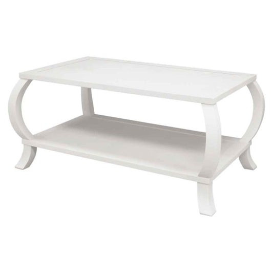 White Cocktail Table