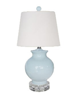 Mini Solid Pale Blue Lamp