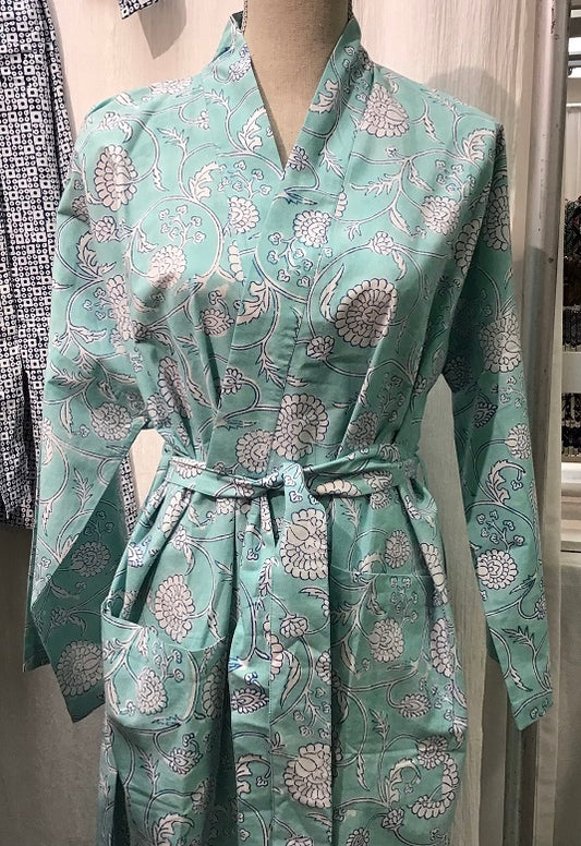 Burg Aqua Robe