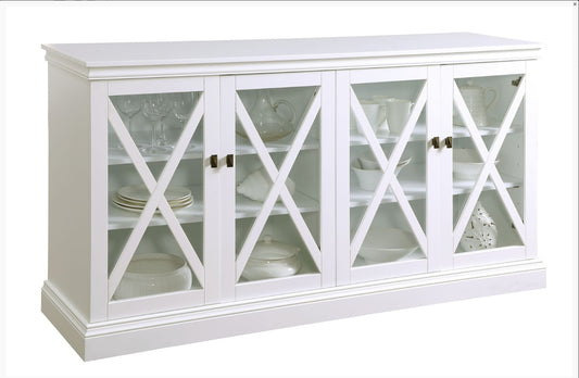 White Buffet 5 W x 15 D x 2.96 H