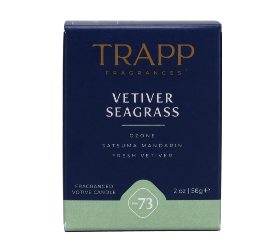 #73 Vetiver Seagrass 7 oz Candle