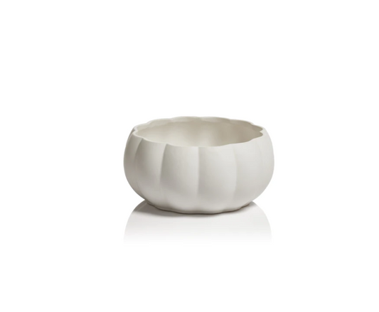 Small Ceramic Scalloped Bowl