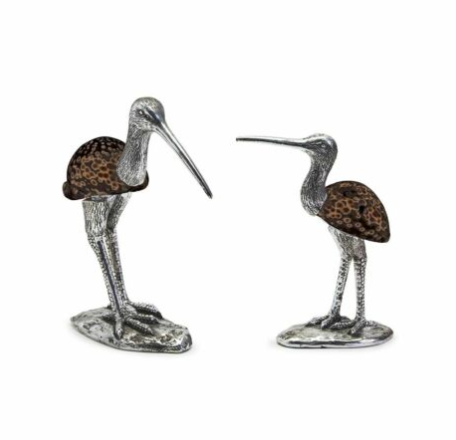 Egret Sculpture Set of 2