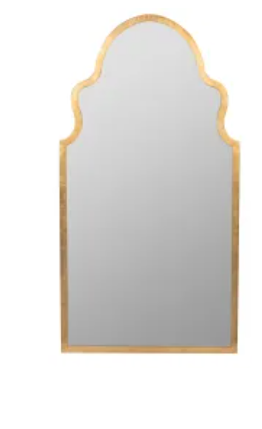 Gold Leaf Mirror 20"w x .75"d x 37.5"h