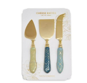 Chantilly Cheese Knives set of three