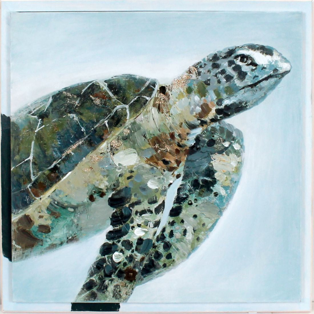 Sea Turtle on Canvas