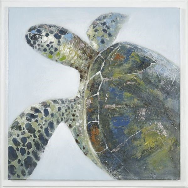 Sea Turtle on Canvas