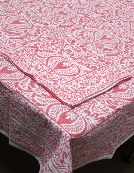 Cypress Coral Table Cloth 60 x 120