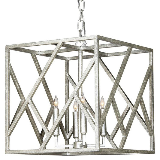 Webster Lantern in Oyster White