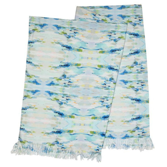 Winter Green Throw Blanket