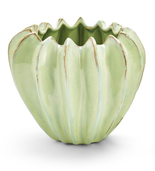 Medium Celadon Gourd Cachepot
