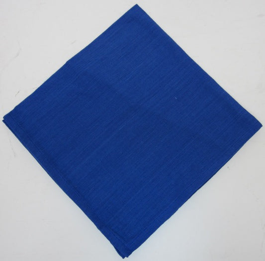 Homespun Royal Blue Solid Napkin